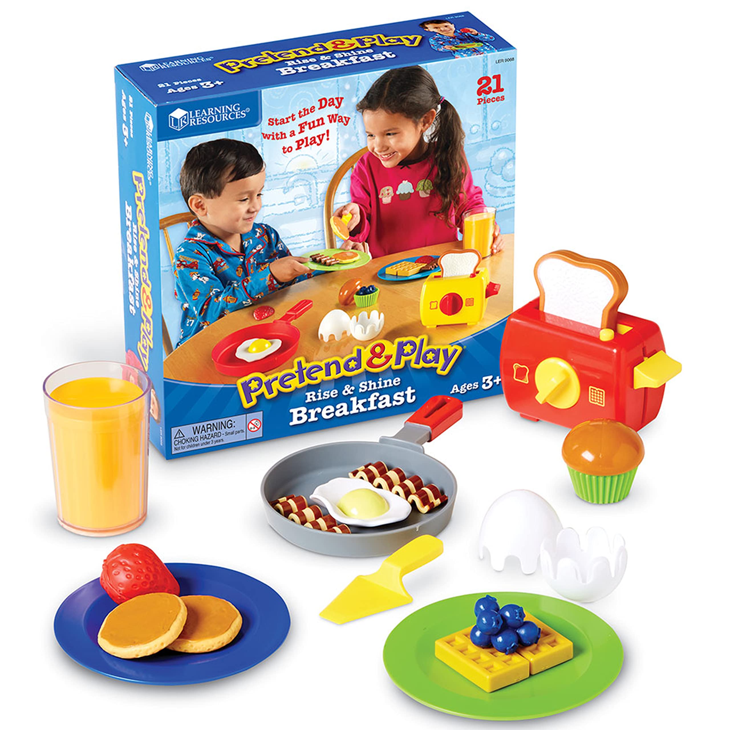 Foto 2 pulgar | Juegos De Simulación, Recursos De Aprendizaje Sobre Comida, Desayuno Rise & Shine - Venta Internacional.