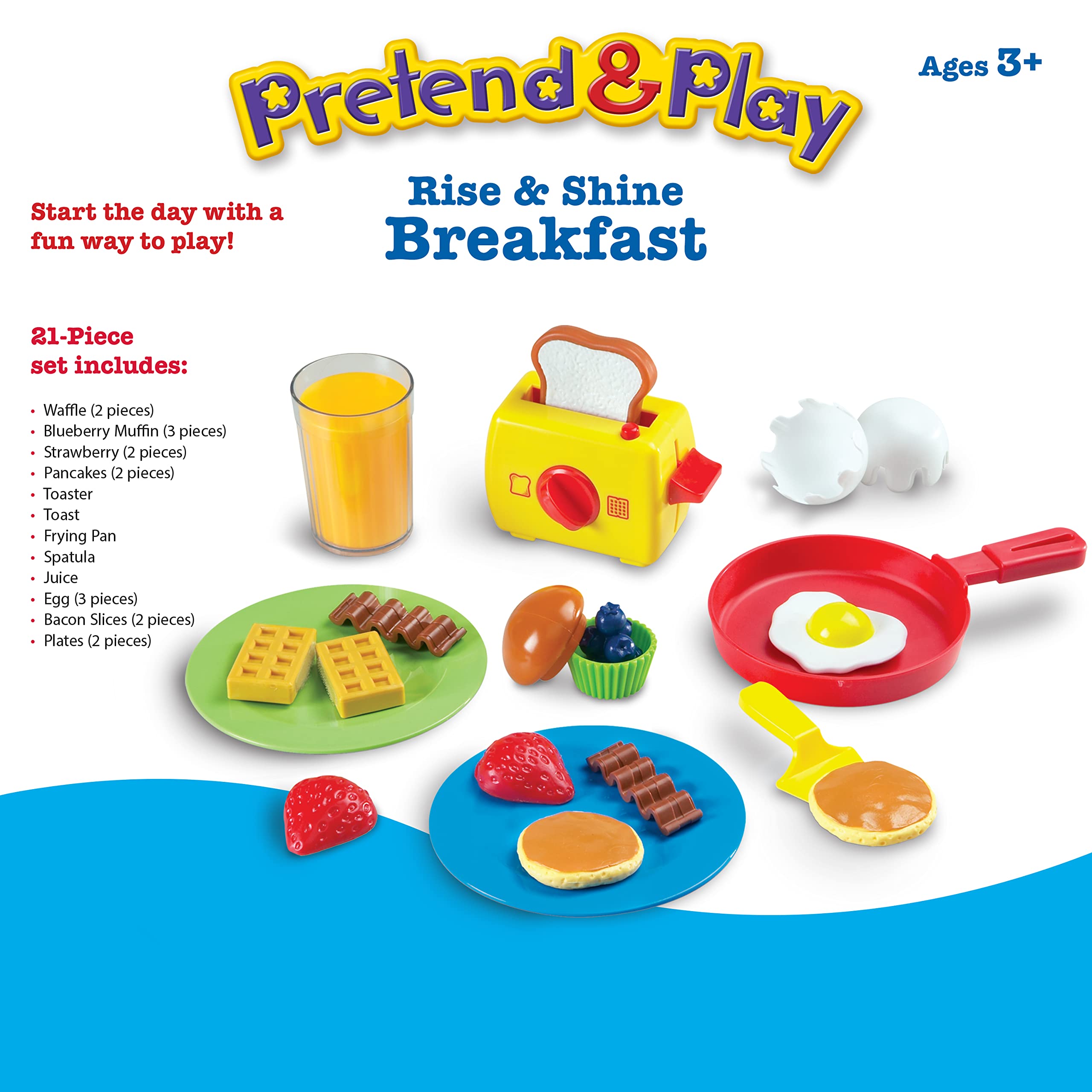 Foto 7 pulgar | Juegos De Simulación, Recursos De Aprendizaje Sobre Comida, Desayuno Rise & Shine - Venta Internacional.