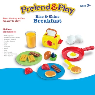 Foto 6 | Juegos De Simulación, Recursos De Aprendizaje Sobre Comida, Desayuno Rise & Shine - Venta Internacional.