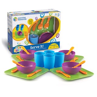 Foto 1 | Set De Platos Learning Resources ¡new Sprouts Serve It! 24 Piezas - Venta Internacional.