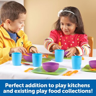 Foto 4 | Set De Platos Learning Resources ¡new Sprouts Serve It! 24 Piezas - Venta Internacional.
