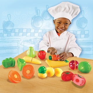 Foto 4 | Recursos De Aprendizaje Sobre Juguetes Pretend & Play Fruit Cutting 3+ - Venta Internacional.