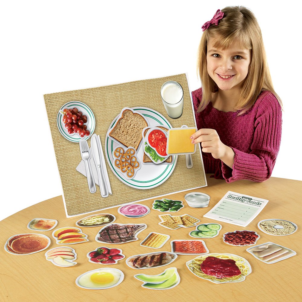 Foto 3 pulgar | Magnetic Food Learning Resources Healthy Foods 34 Piezas 3+ - Venta Internacional.