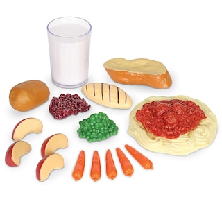 Foto 2 | Pretend Play Food Learning Resources Healthy Dinner 19 Piezas - Venta Internacional.