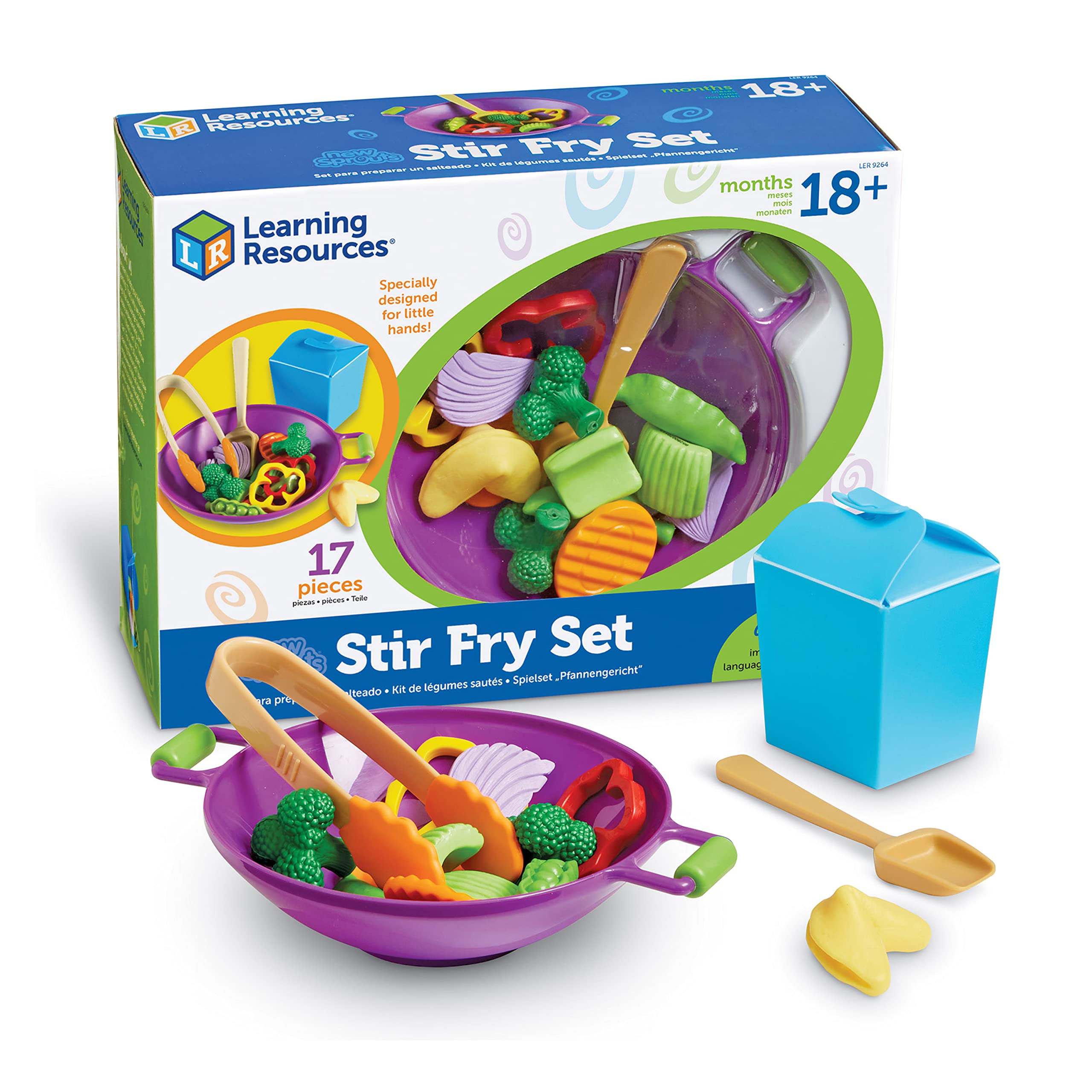 Juego De Comida Para Jugar Sprouts Stir Fry Play De Toy Learning Resources - Venta Internacional.