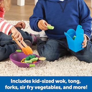 Foto 4 | Juego De Comida Para Jugar Sprouts Stir Fry Play De Toy Learning Resources - Venta Internacional.