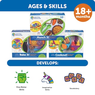 Foto 6 | Pretend Play Food Learning Resources New Sprouts Munch It! - Venta Internacional.