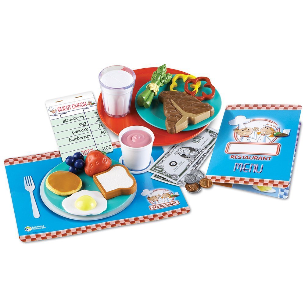 Foto 3 pulgar | Play Restaurant Set Learning Resources Serve It Up! 35 Piezas - Venta Internacional.
