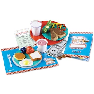 Foto 2 | Play Restaurant Set Learning Resources Serve It Up! 35 Piezas - Venta Internacional.