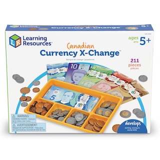 Foto 1 | Recursos De Aprendizaje De Pretend Play Money Currency-x-change - Venta Internacional.