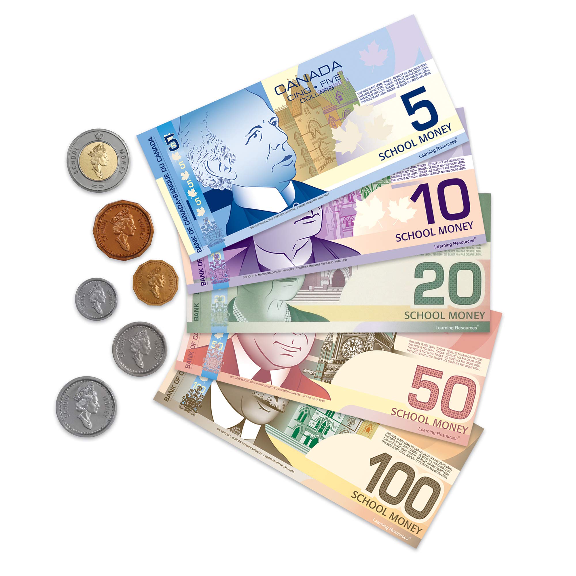 Foto 4 | Recursos De Aprendizaje De Pretend Play Money Currency-x-change - Venta Internacional.