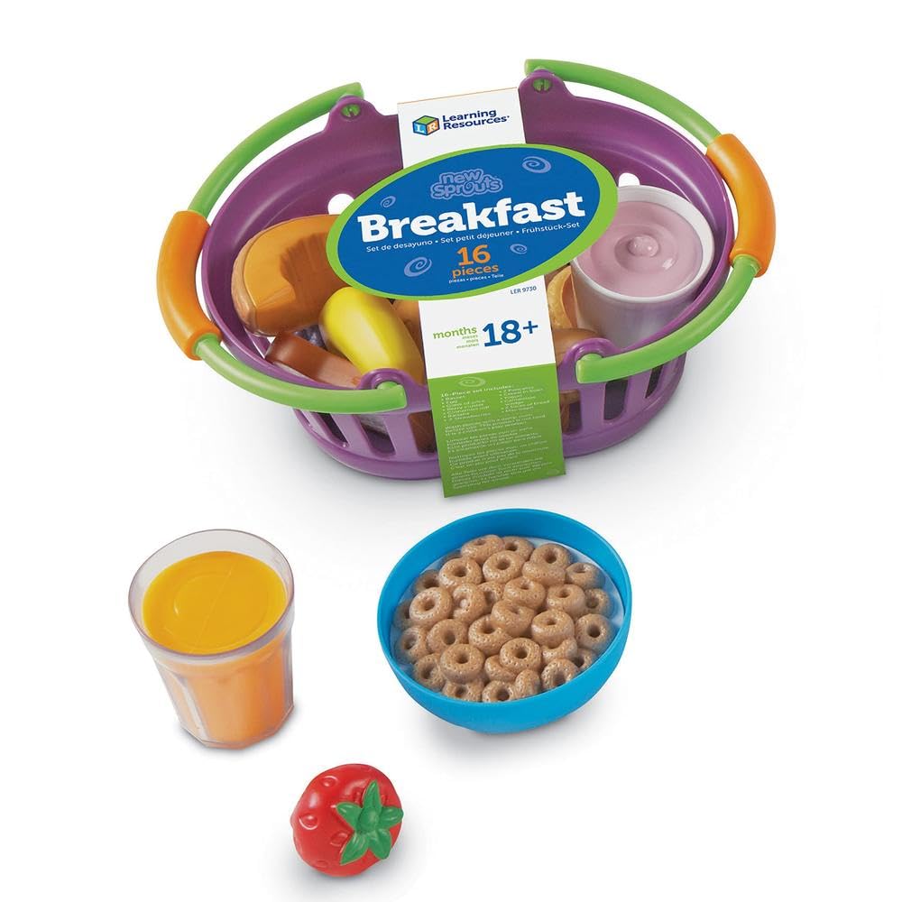 Foto 1 | Pretend Play Food Learning Resources New Sprouts Breakfast - Venta Internacional.