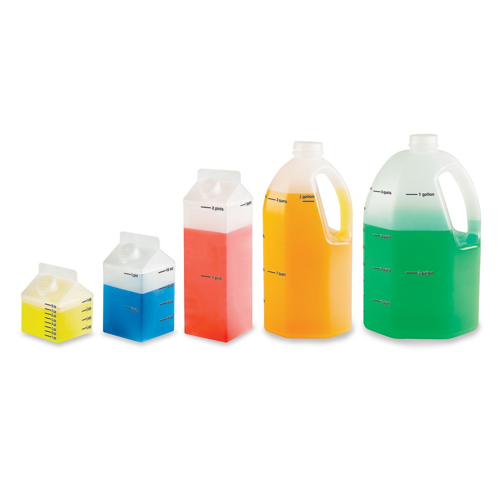 Foto 4 pulgar | Set De Medidas Learning Resources Gallon Kids, 5 Piezas, 6 O Más - Venta Internacional.