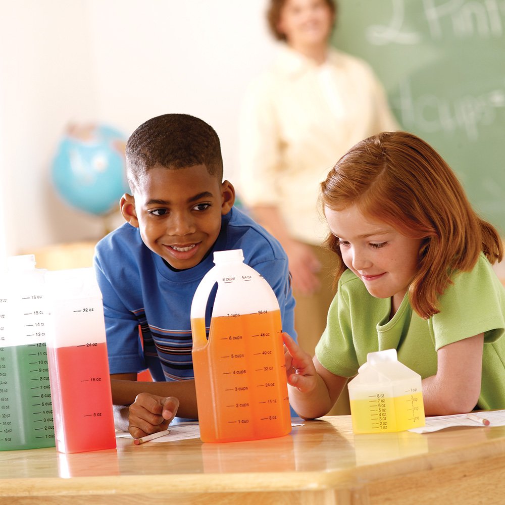 Foto 4 | Set De Medidas Learning Resources Gallon Kids, 5 Piezas, 6 O Más - Venta Internacional.