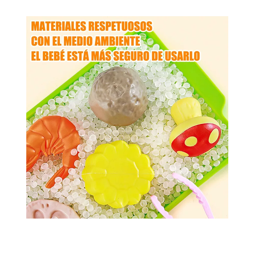 Foto 5 pulgar | Juguetes Cocina Para Niños, Frutas Y Verduras, Fondue 100 Pzs Colores