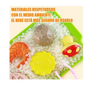 Foto 4 | Juguetes Cocina Para Niños, Frutas Y Verduras, Fondue 100 Pzs Colores