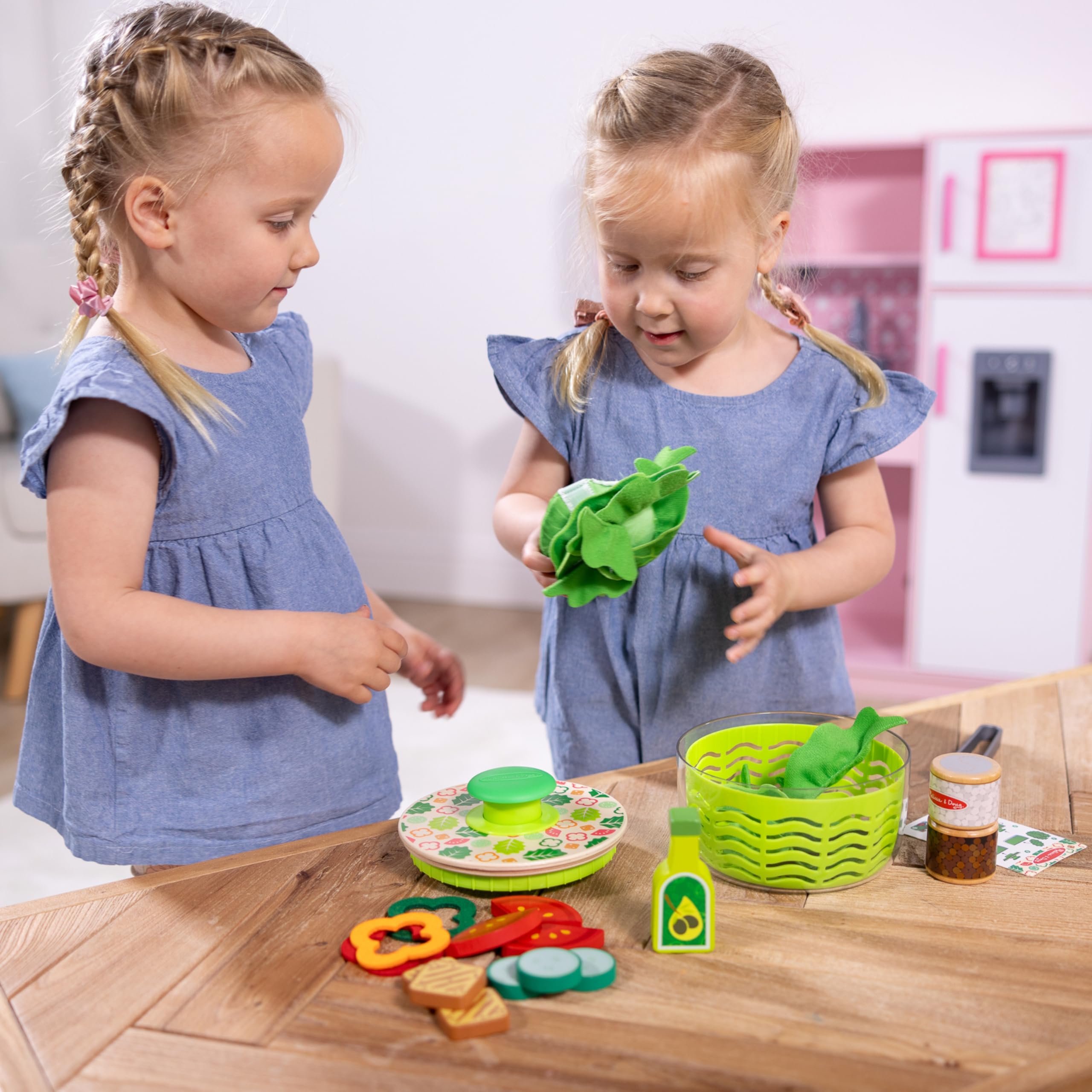 Foto 3 pulgar | Set De Juego Salad Spinner Melissa & Doug Para Niños Mayores De 3 Años - Venta Internacional.