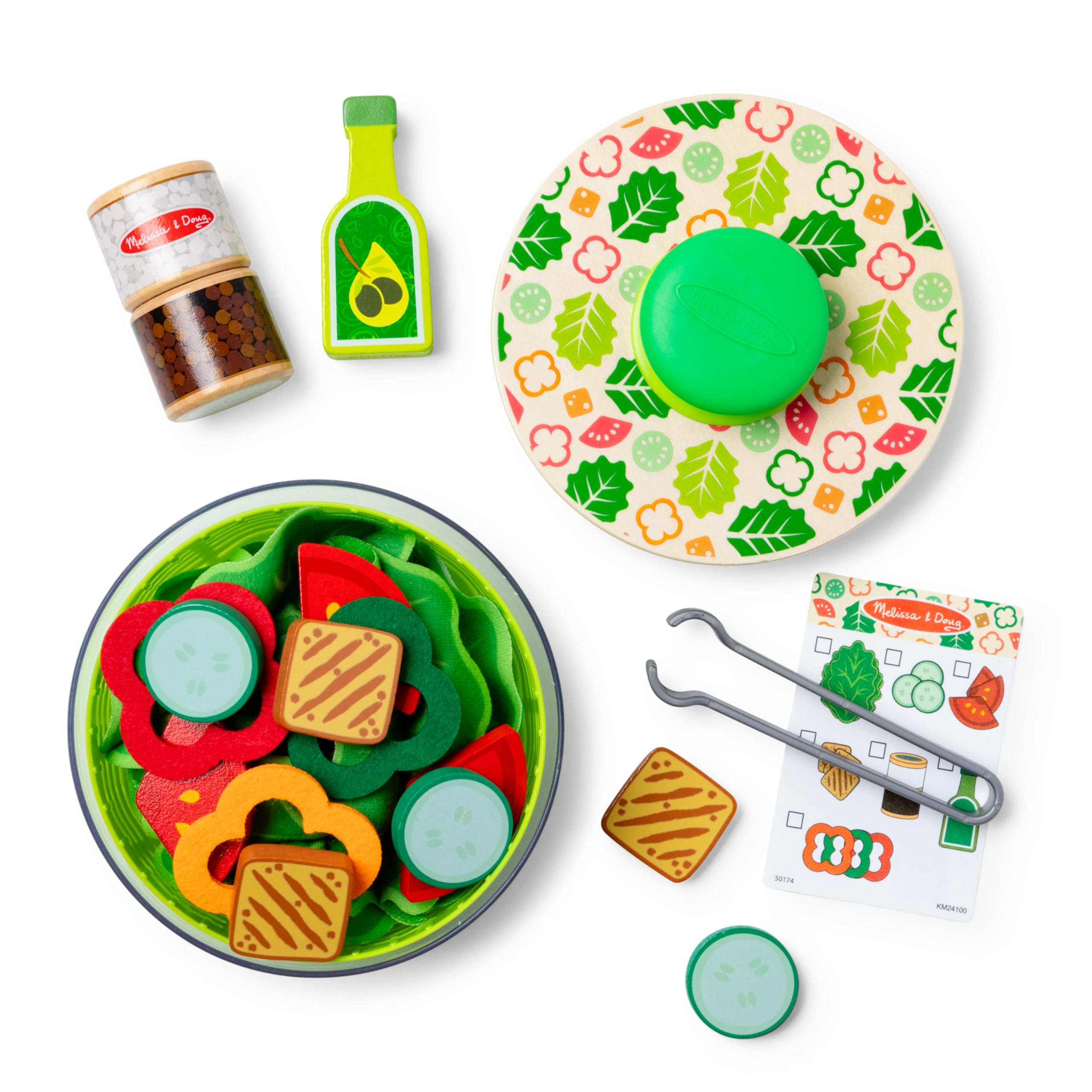 Foto 4 | Set De Juego Salad Spinner Melissa & Doug Para Niños Mayores De 3 Años - Venta Internacional.