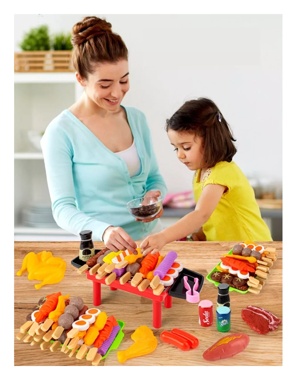 Foto 3 pulgar | Juguetes de Cocina 73 Piezas para Niños