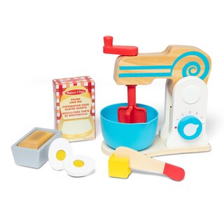 Foto 1 | Set De Batidoras Melissa & Doug Wooden Make-a-cake 11 Piezas Fsc - Venta Internacional.