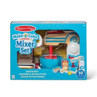 Foto 3 | Set De Batidoras Melissa & Doug Wooden Make-a-cake 11 Piezas Fsc - Venta Internacional.