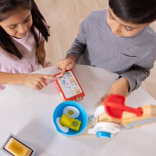 Foto 7 | Set De Batidoras Melissa & Doug Wooden Make-a-cake 11 Piezas Fsc - Venta Internacional.