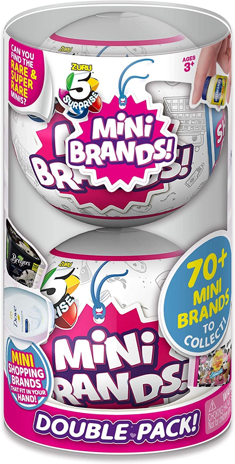 Foto 2 pulgar | Mini Brands De Toy 5 Surprise (paquete De 2), Serie 1, Zuru Con Cápsula - Venta Internacional.