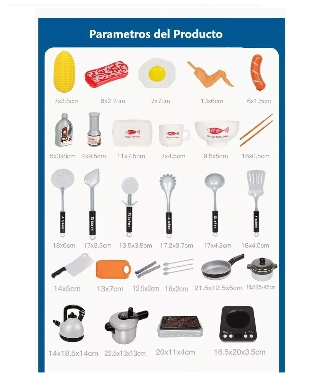 Foto 4 pulgar | Juego De Elementos De Cocina 36 Pzs Negro