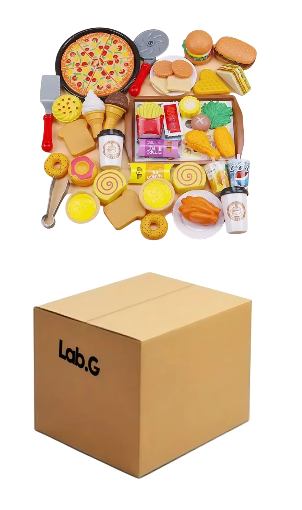 Juego De Elementos De Cocina, Juguetes De Comida Para Niños Colores