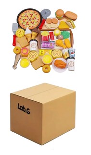 Foto 1 | Juego De Elementos De Cocina, Juguetes De Comida Para Niños Colores