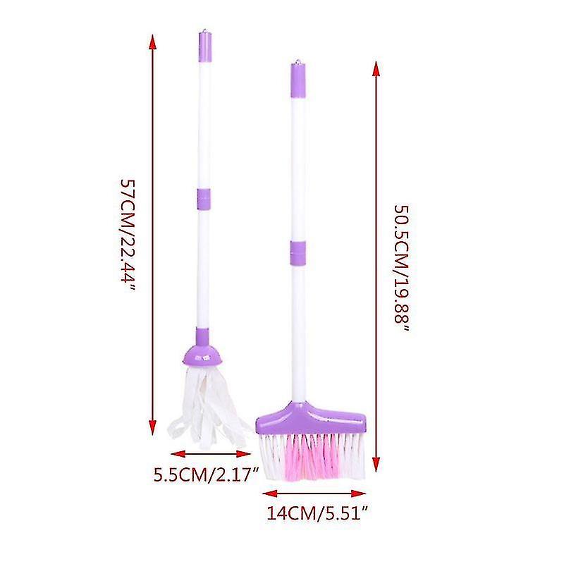 Foto 4 pulgar | Juego De Juguetes Cleaning Play Para Fregar, Escoba, Balde Y Recogedor Para Niños - Venta Internacional.
