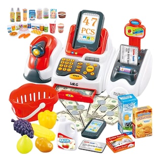 Foto 1 | Caja Registradora Lab.g Juguete De Infantil Rojo Blanco