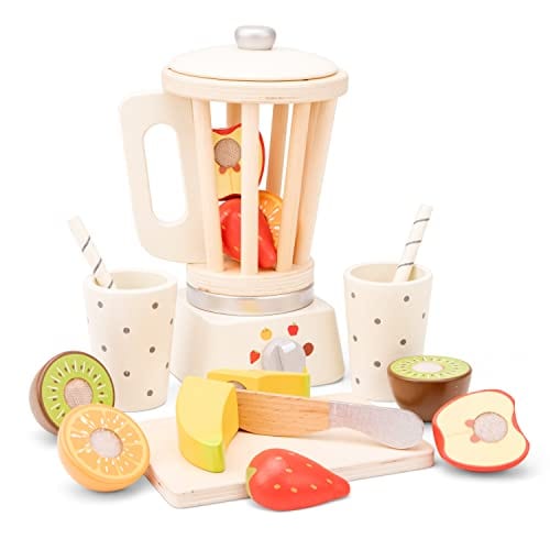 Set De Batidos De Madera Pretend Play Toy New Classic Toys - Venta Internacional. $1,067