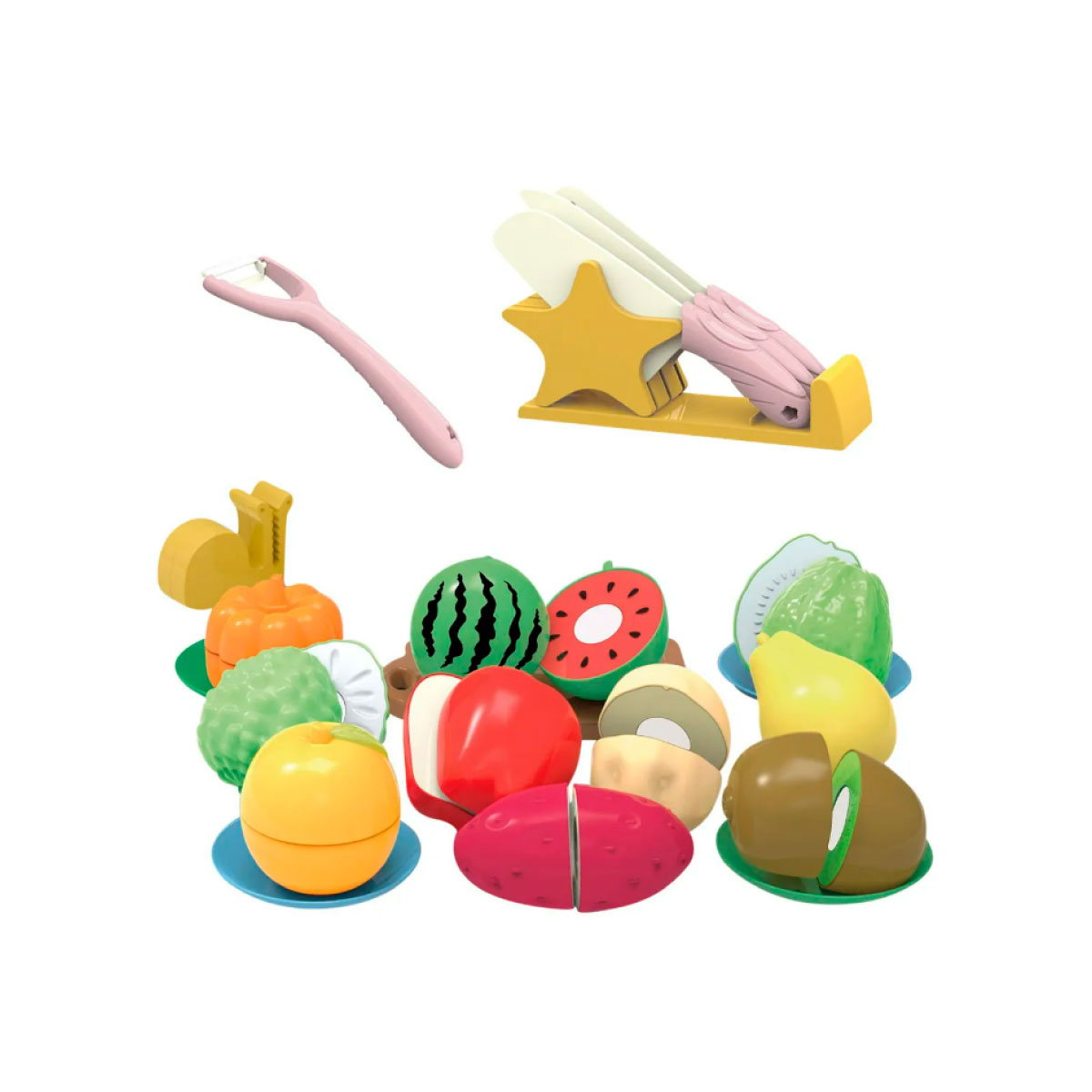 Kit de Cocina Yei para Cortar Frutas y Verduras