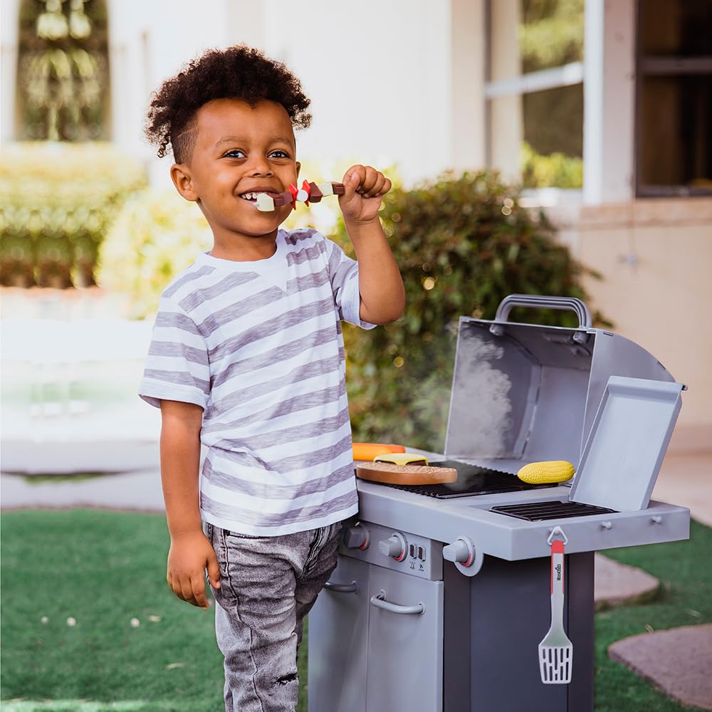 Foto 6 | Set De Barbacoa Char-broil Kids Con Parrilla, Pinzas, Espátula Y Juguetes Para Comida - Venta Internacional.