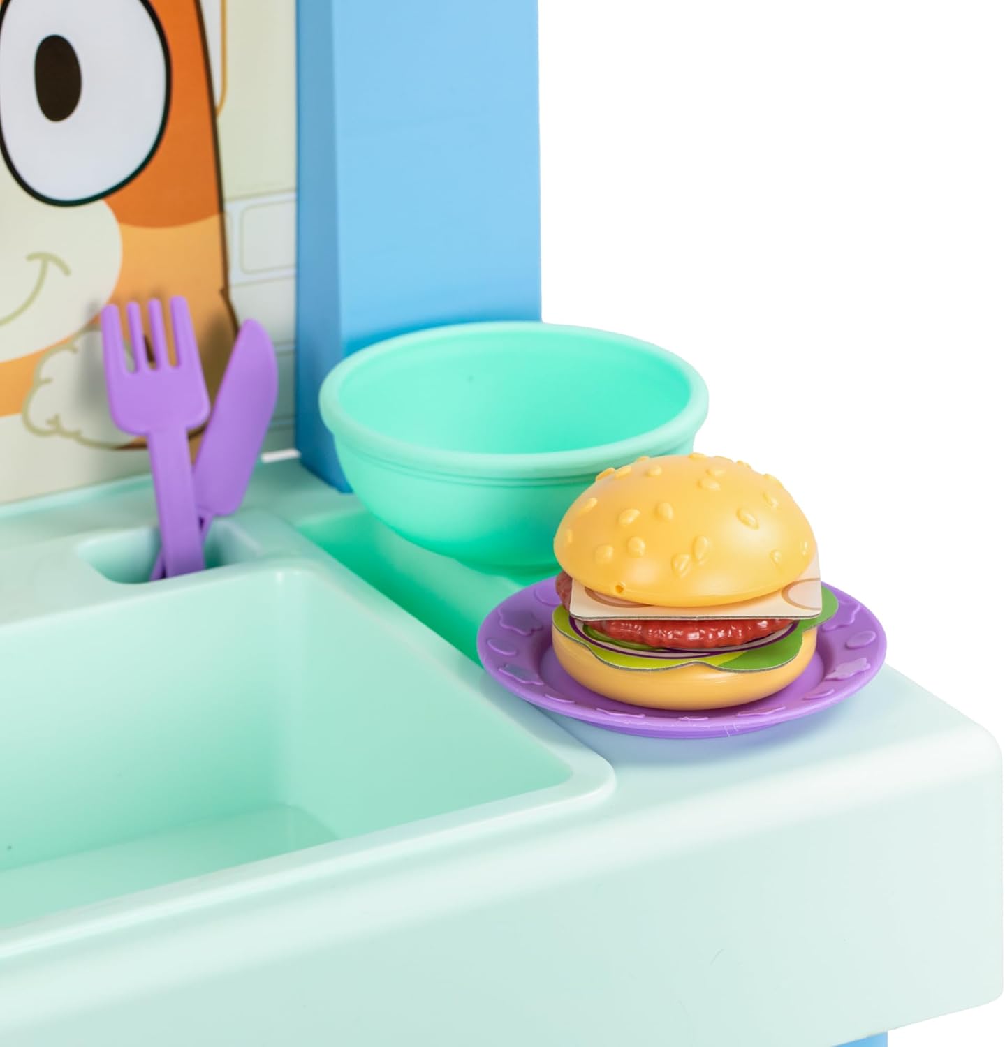 Foto 5 pulgar | Bluey - Juego De Cocina De Cocinero Con Más De 20 Sonidos Y Luces