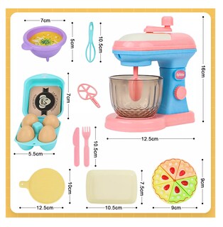 Foto 3 | Juguetes De Cocina Postres Licuadora De Juguete Regalos Colores