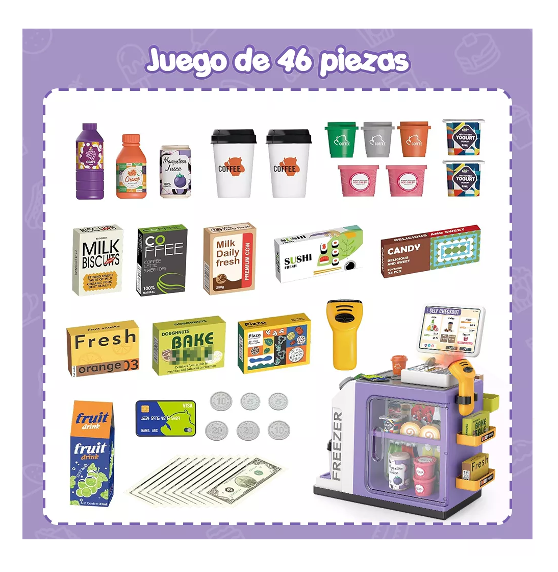 Foto 3 pulgar | Caja Registradora Belug Infantil