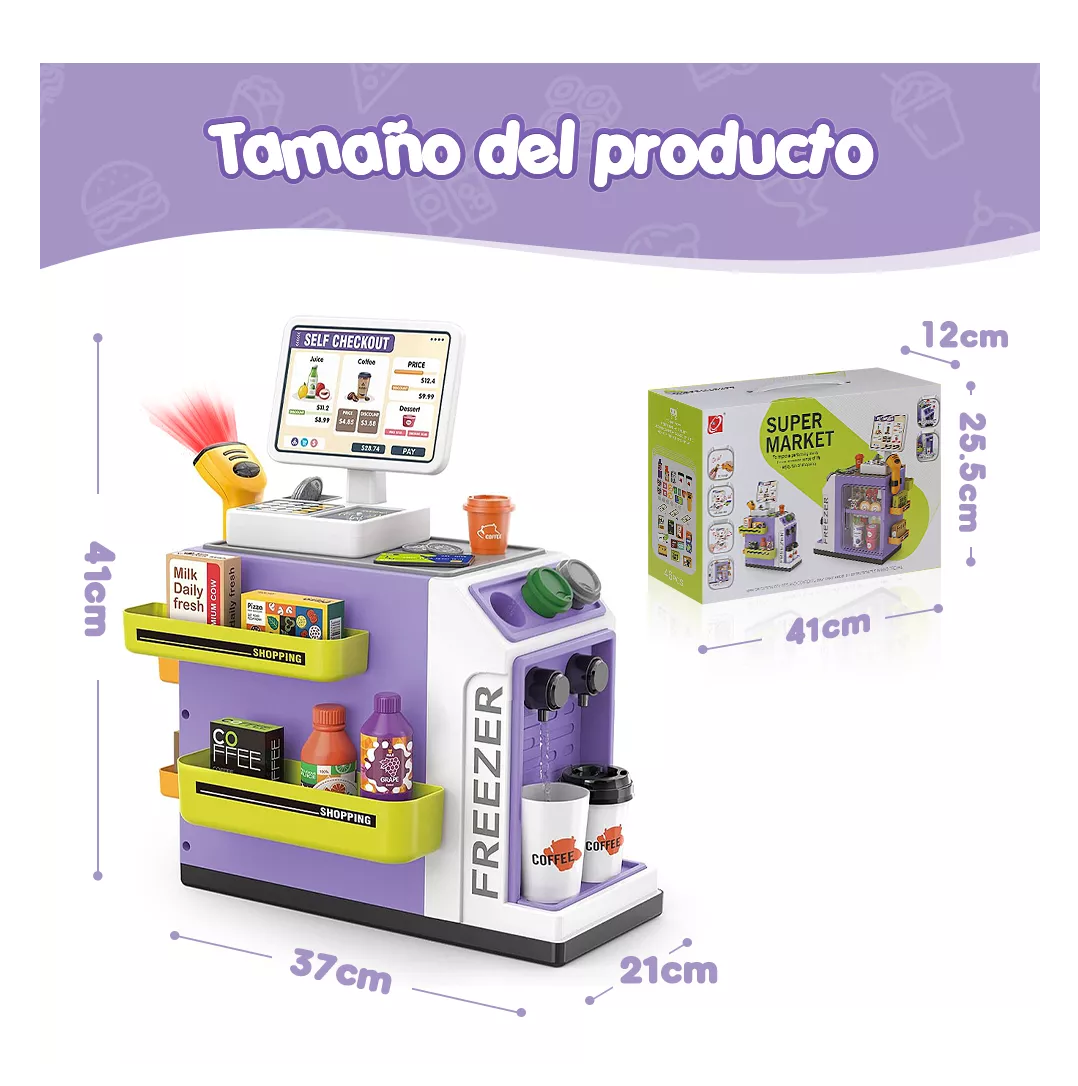 Foto 5 pulgar | Caja Registradora Belug Infantil