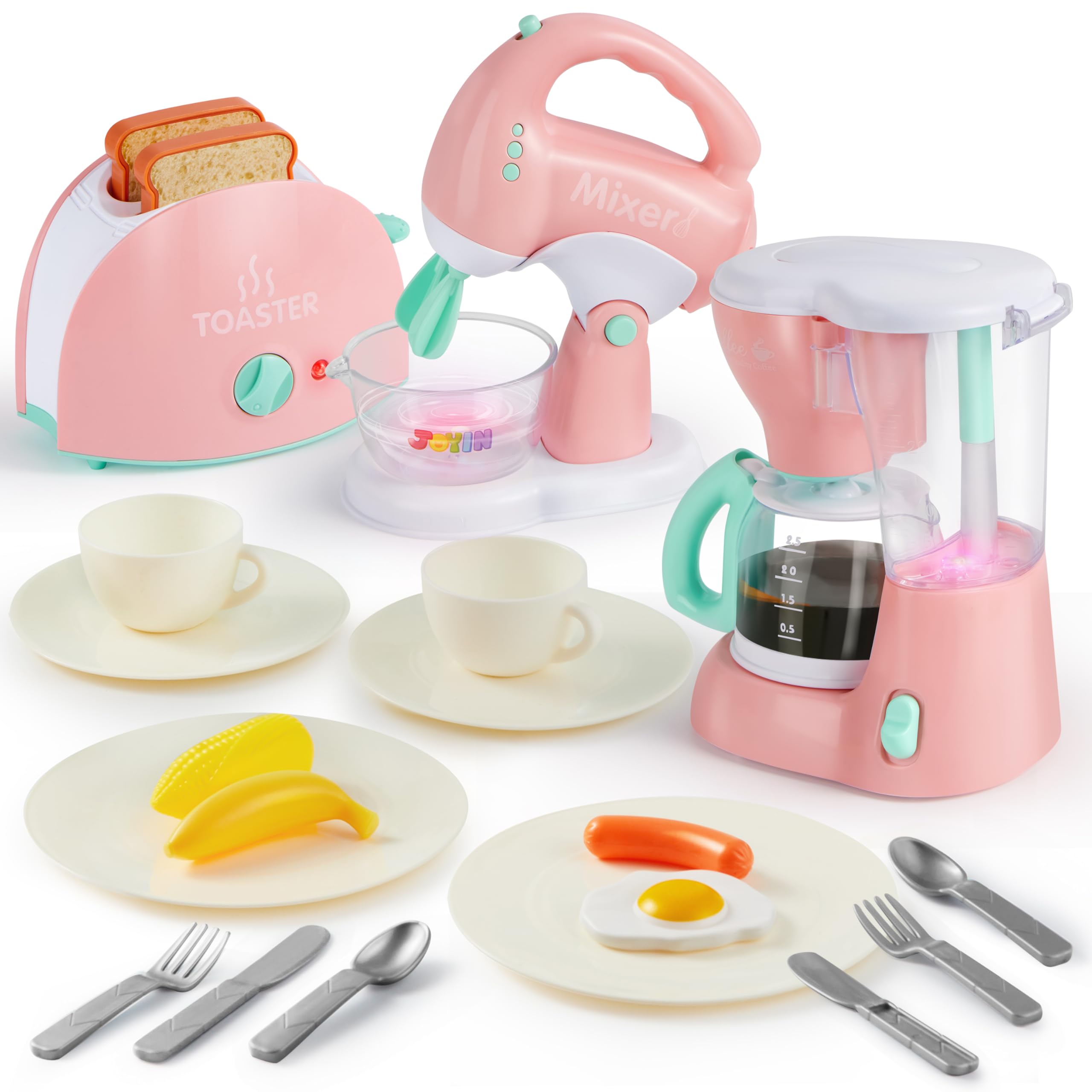 Set de Electrodomésticos de Juguetes Joyin Play Rosa - Venta Internacional