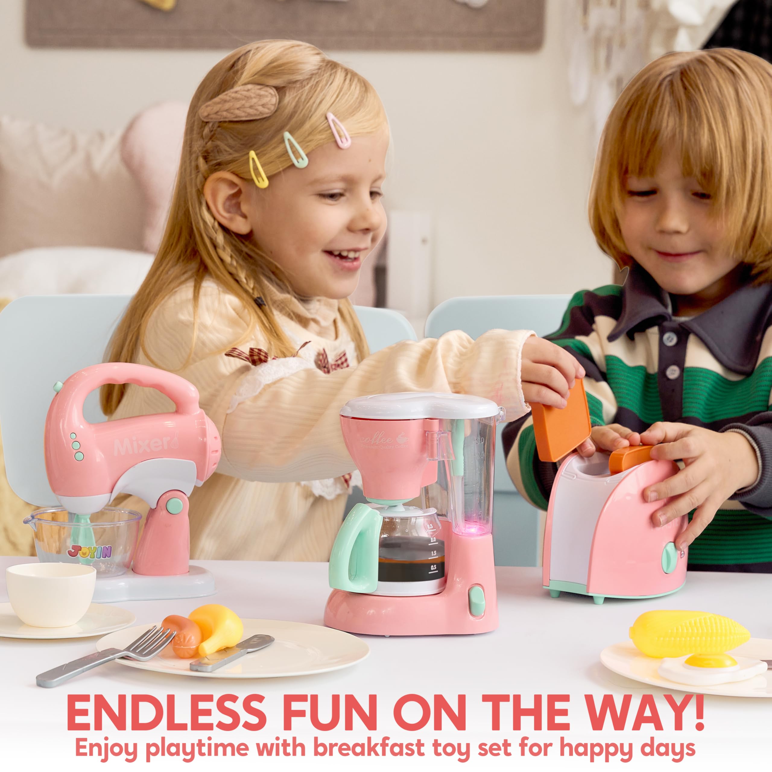 Foto 4 | Set de Electrodomésticos de Juguetes Joyin Play Rosa - Venta Internacional
