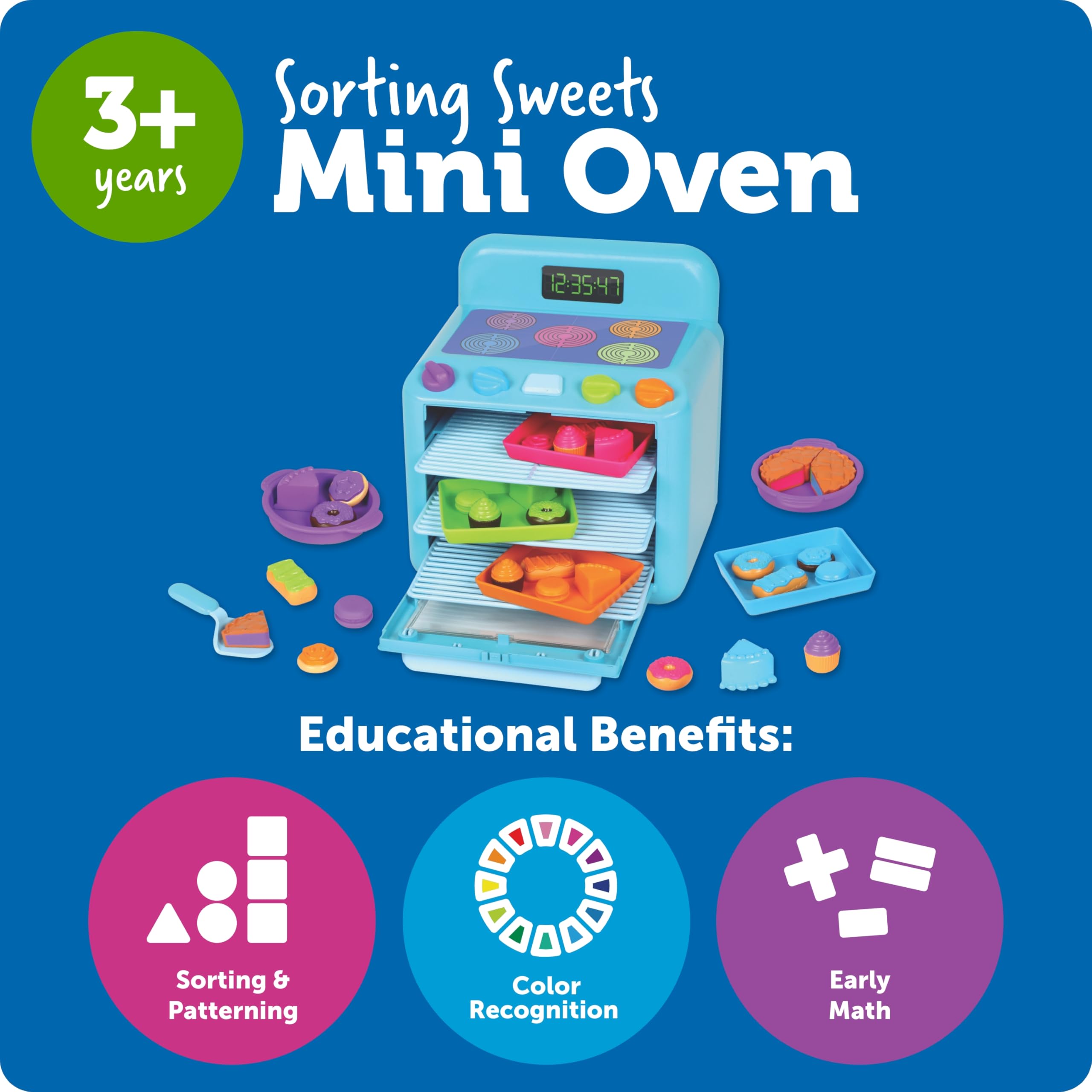 Foto 7 pulgar | Mini Horno de Juguete Dulces Play Food 3+ - Venta Internacional