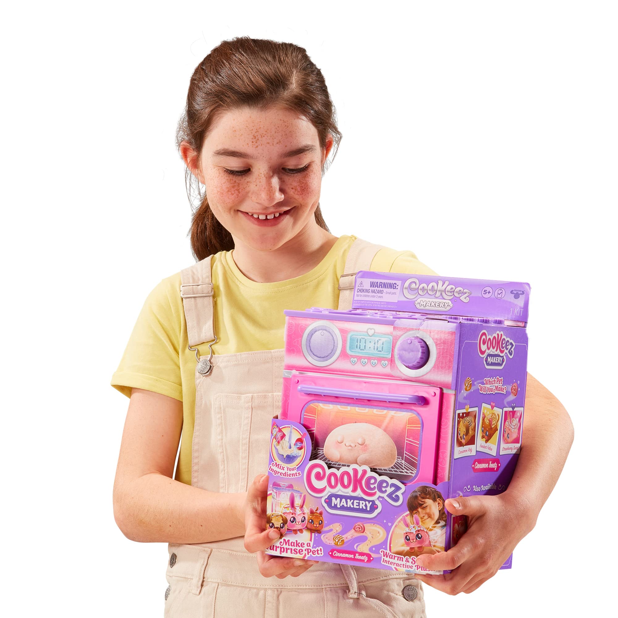 Foto 7 pulgar | Cookeez Makery Cinnamon Treats Oven Mix & Make Plush Friend - Venta Internacional.