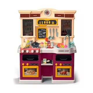 Foto 1 | Cocinita Infantil Para Niña Ktichen Play Luz Y Sonido