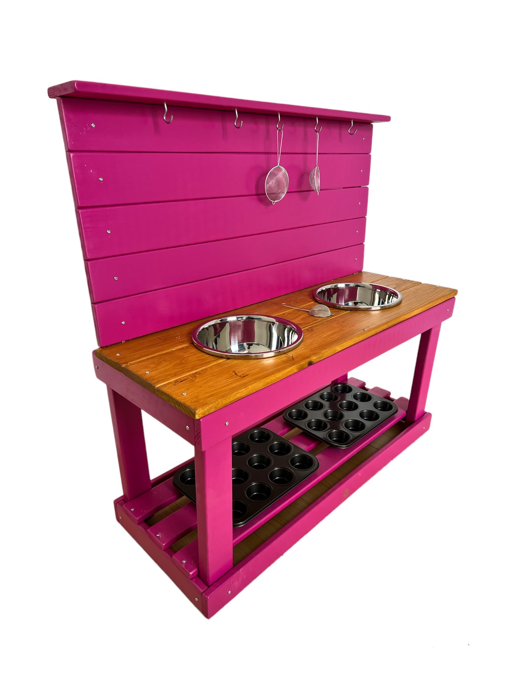 Cocinita Mud Kitchen color Magenta