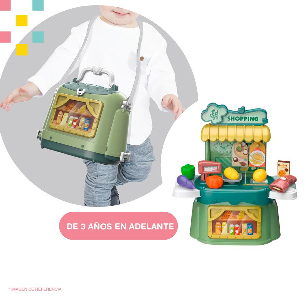 Foto 4 pulgar | Estuche tipo Frutería de Juguete Yei Yi-Mef1GR-25PZ color Verde