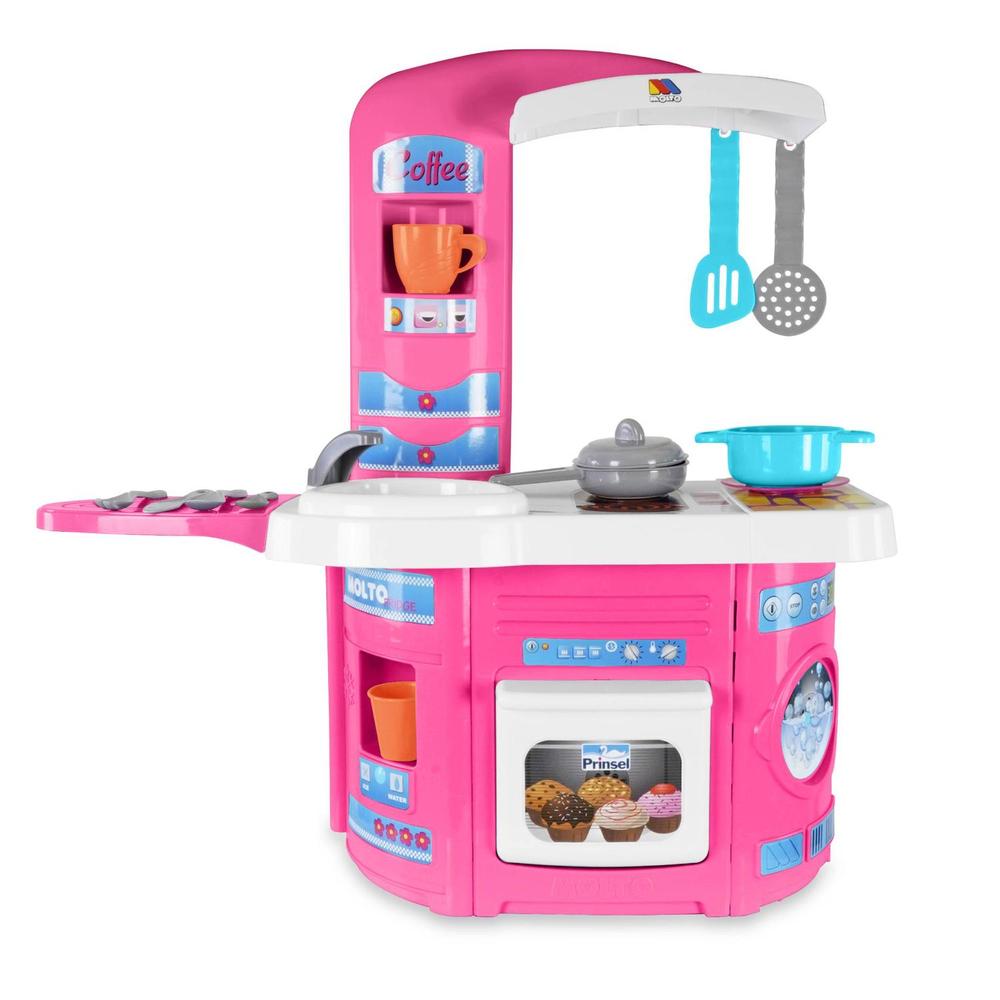 Cocina de Juguete Prinsel Rosa Infantil