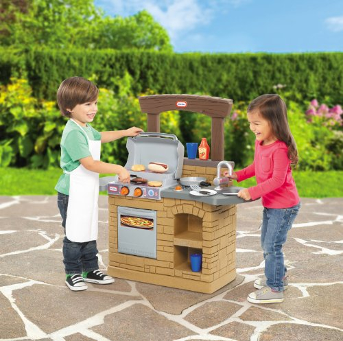 Foto 3 pulgar | Venta Internacional - Barbacoa Al Aire Libre Little Tikes Cook 'n Play Para Niñas Y Niños