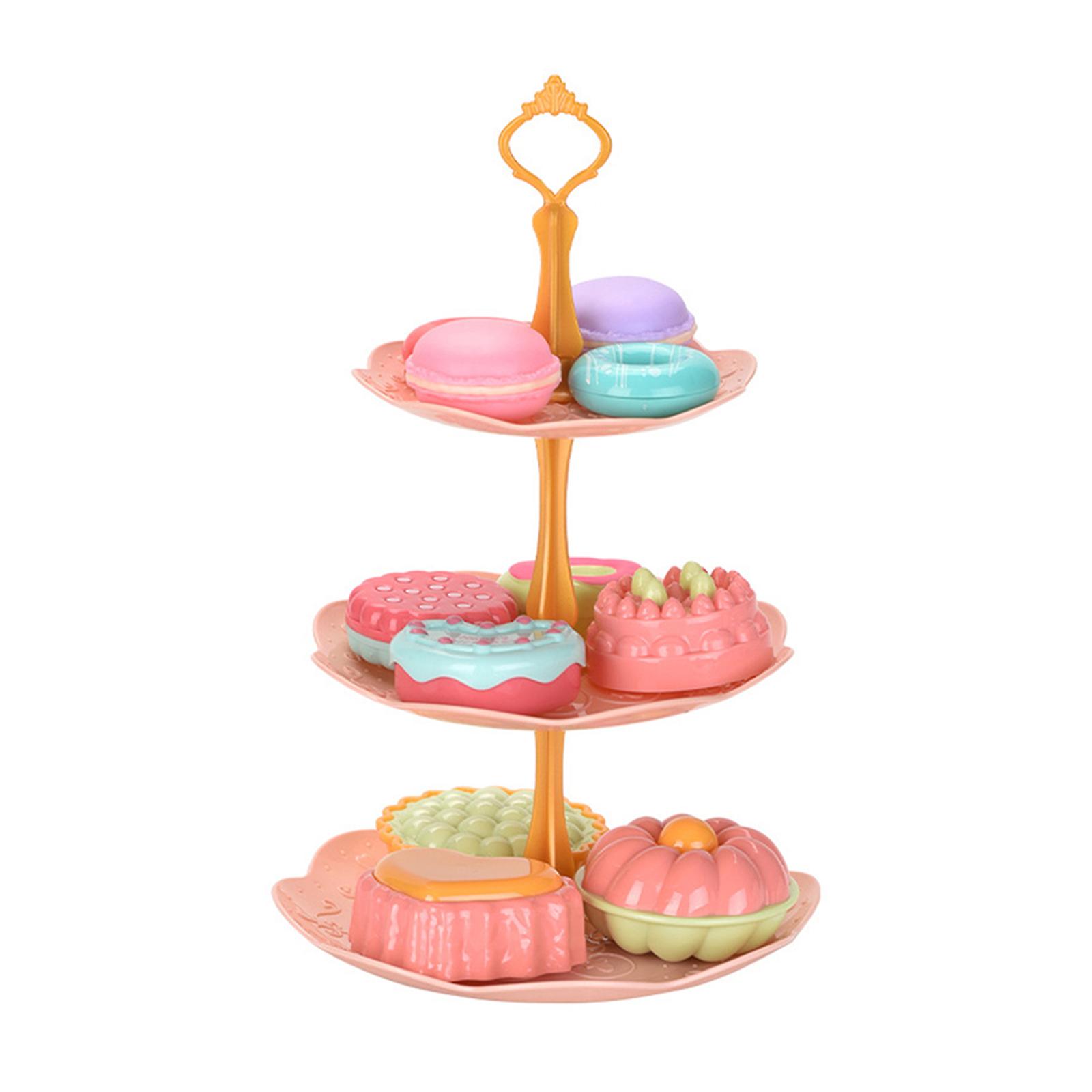 Foto 5 pulgar | Venta Internacional - Juego De Té De Juguete Para Niñas Pequeñas, Princesa, Hora Del Té, Con Soporte C