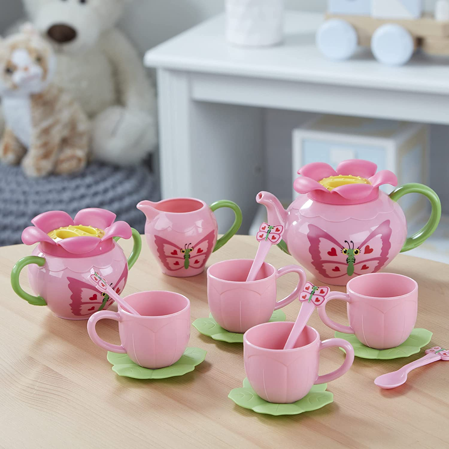 Foto 7 | Juegue de Té Melissa & Doug Bella Butterfly Pretend Play -Venta Internacional